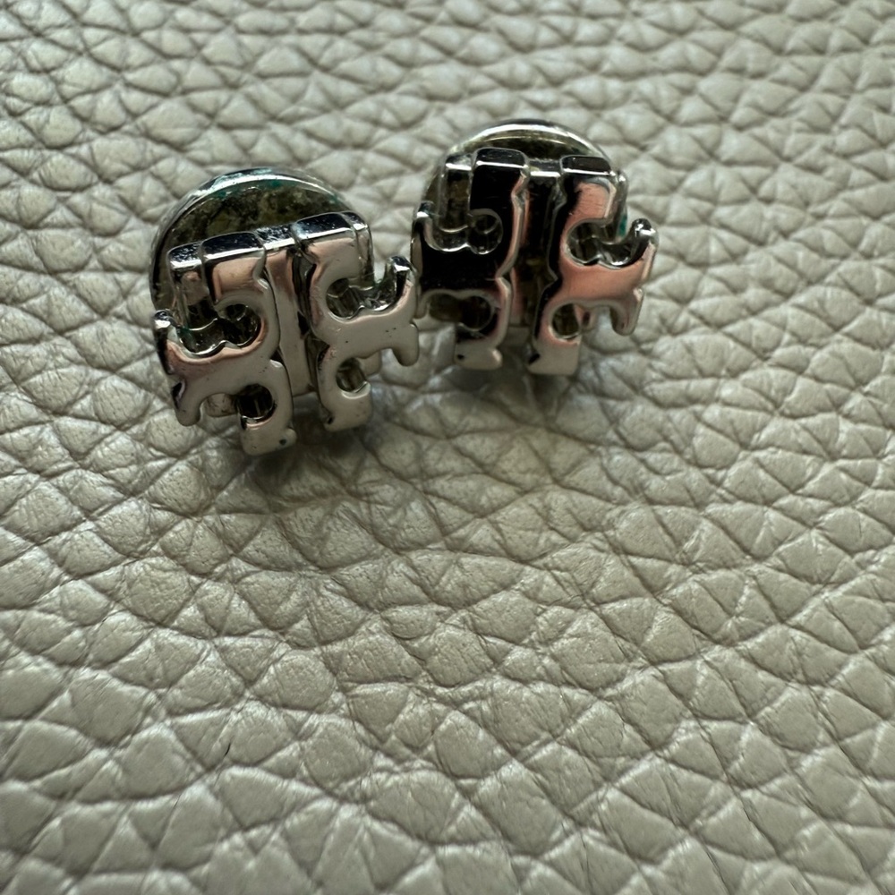 Tory Burch Silver Earrings